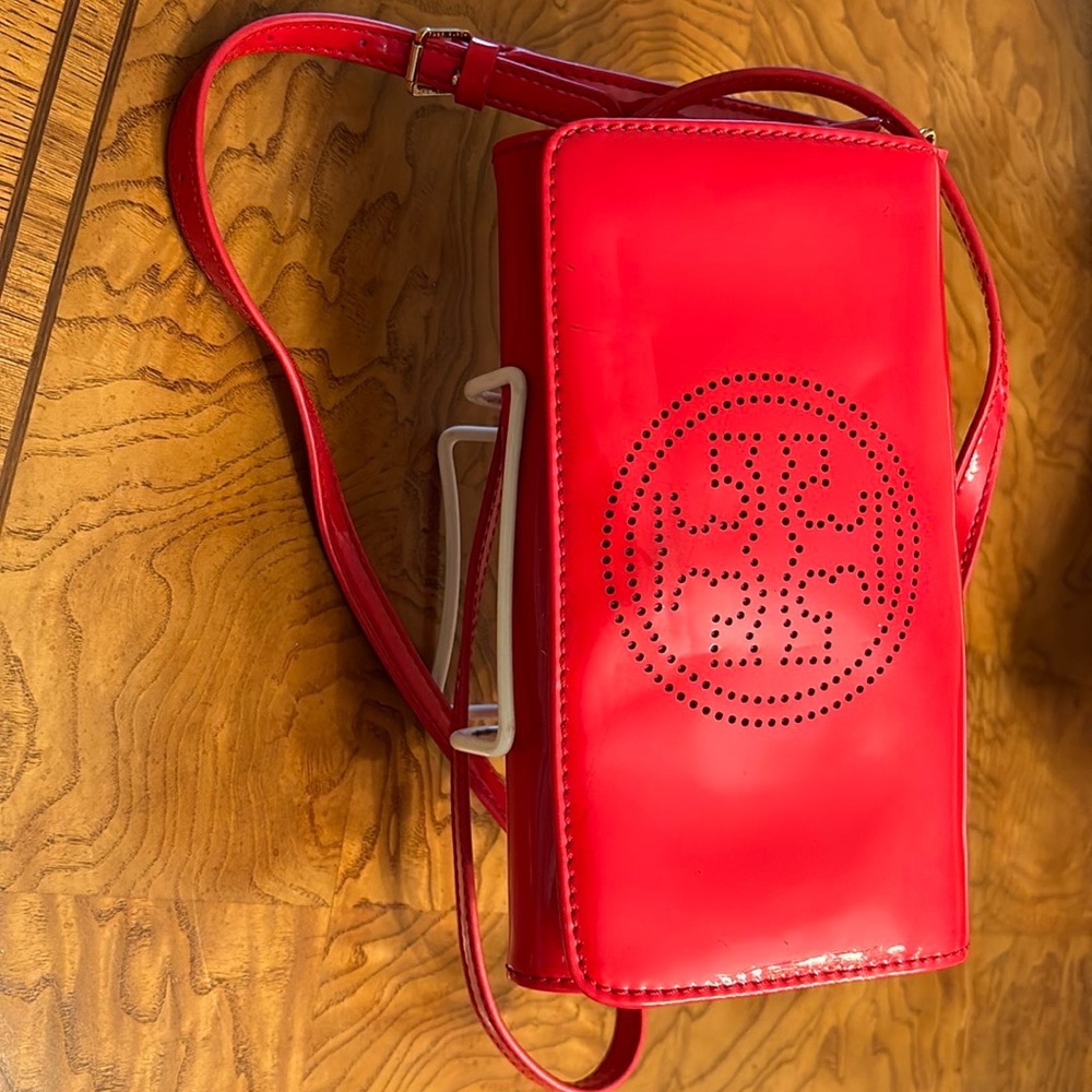 Tory Burch Red Crossbody Bag